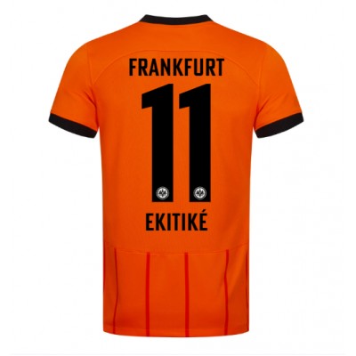 Eintracht Frankfurt Hugo Ekitike #11 Tredjetrøje 2024-25 Kortærmet Eintracht Frankfurt Hugo Ekitike #11 Tredjetrøje 2024-25 Kortærmet